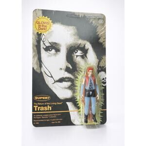 Super7 ReAction Return of the Living Dead Trash Figure New Glow in the Dark